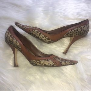 BCBG Logo Pumps